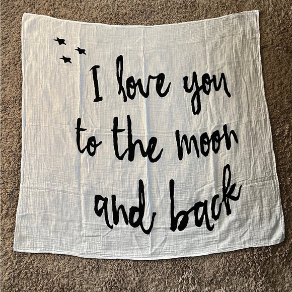 Modern Burlap Muslin‎ Swaddle - Picture 1 of 1